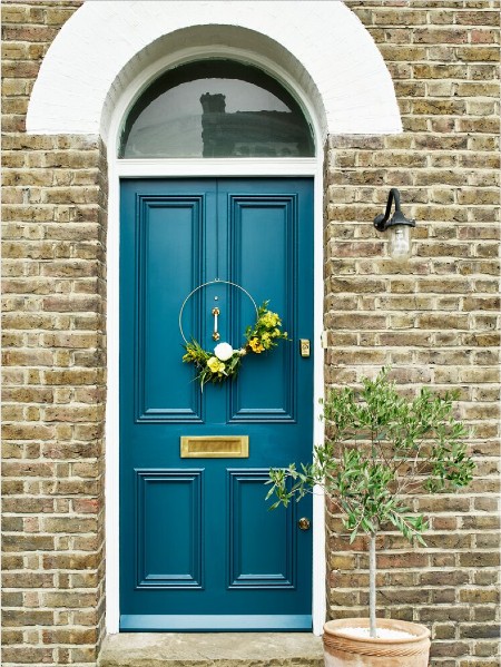 Dulux Weathershield Exterior Indigo Shade Door