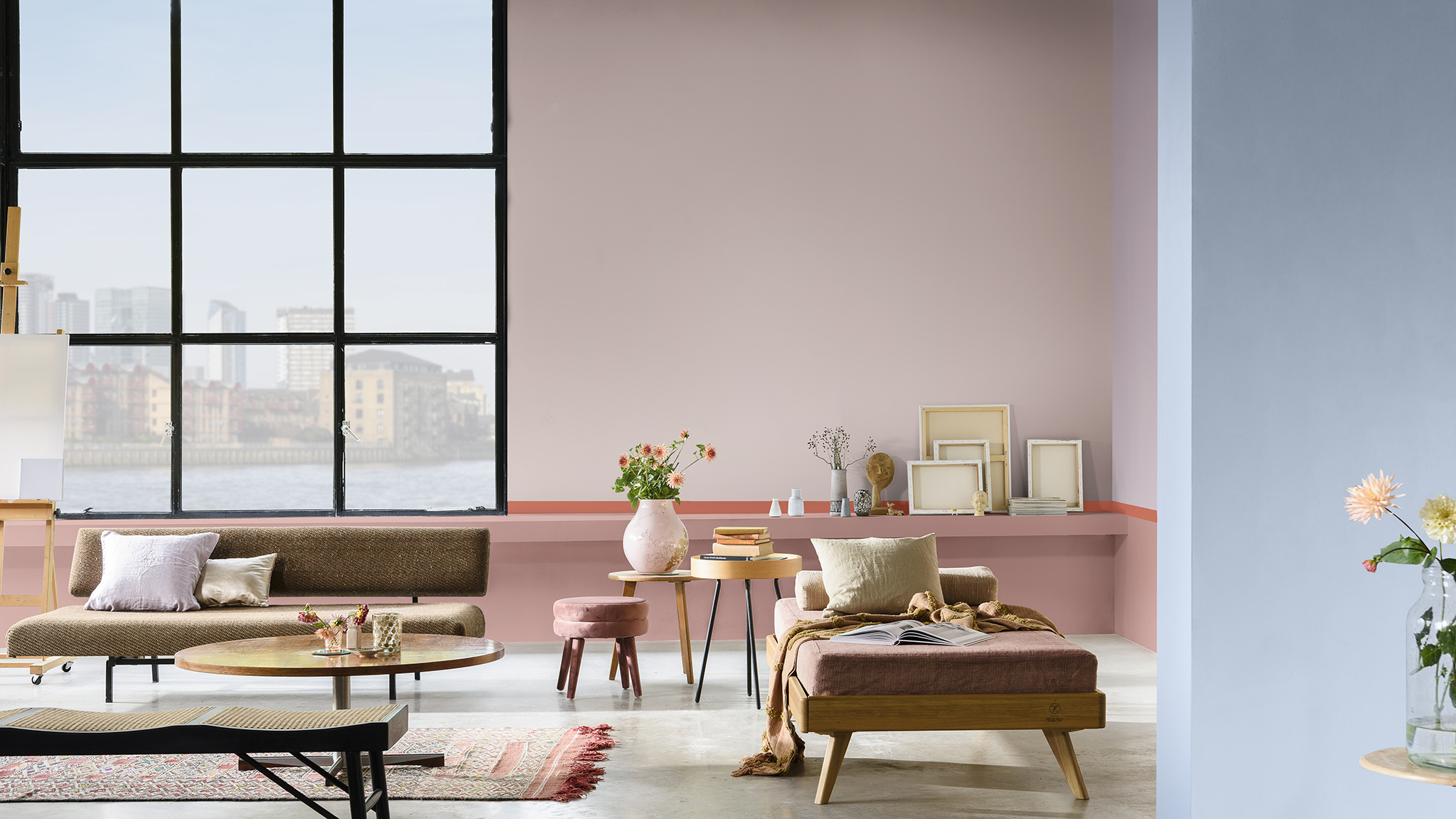Combining Dulux Colour of the Year with soothing shades    