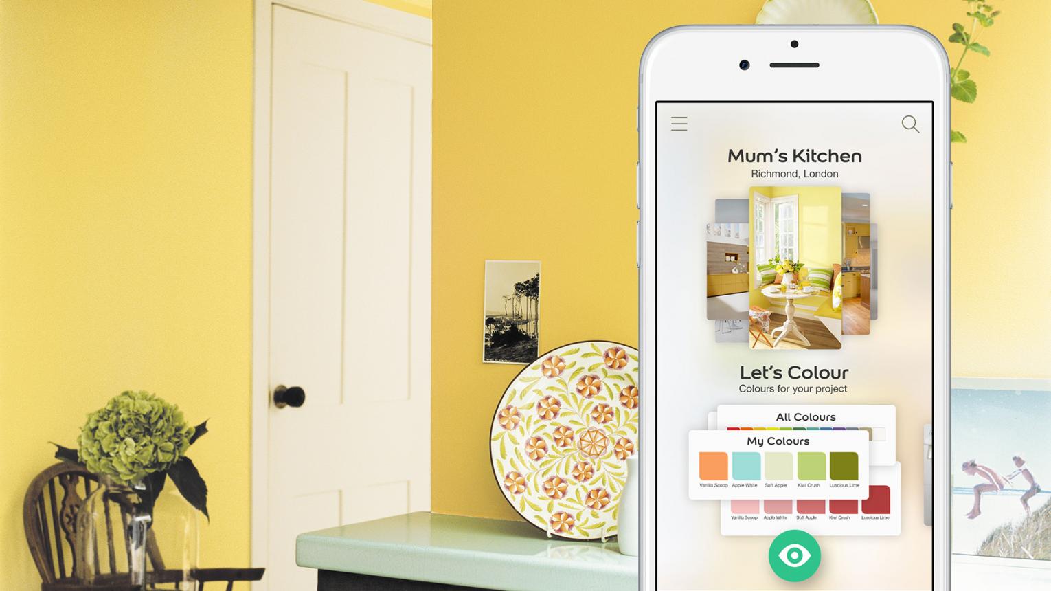 See, Share, Paint with the Dulux Visualizer